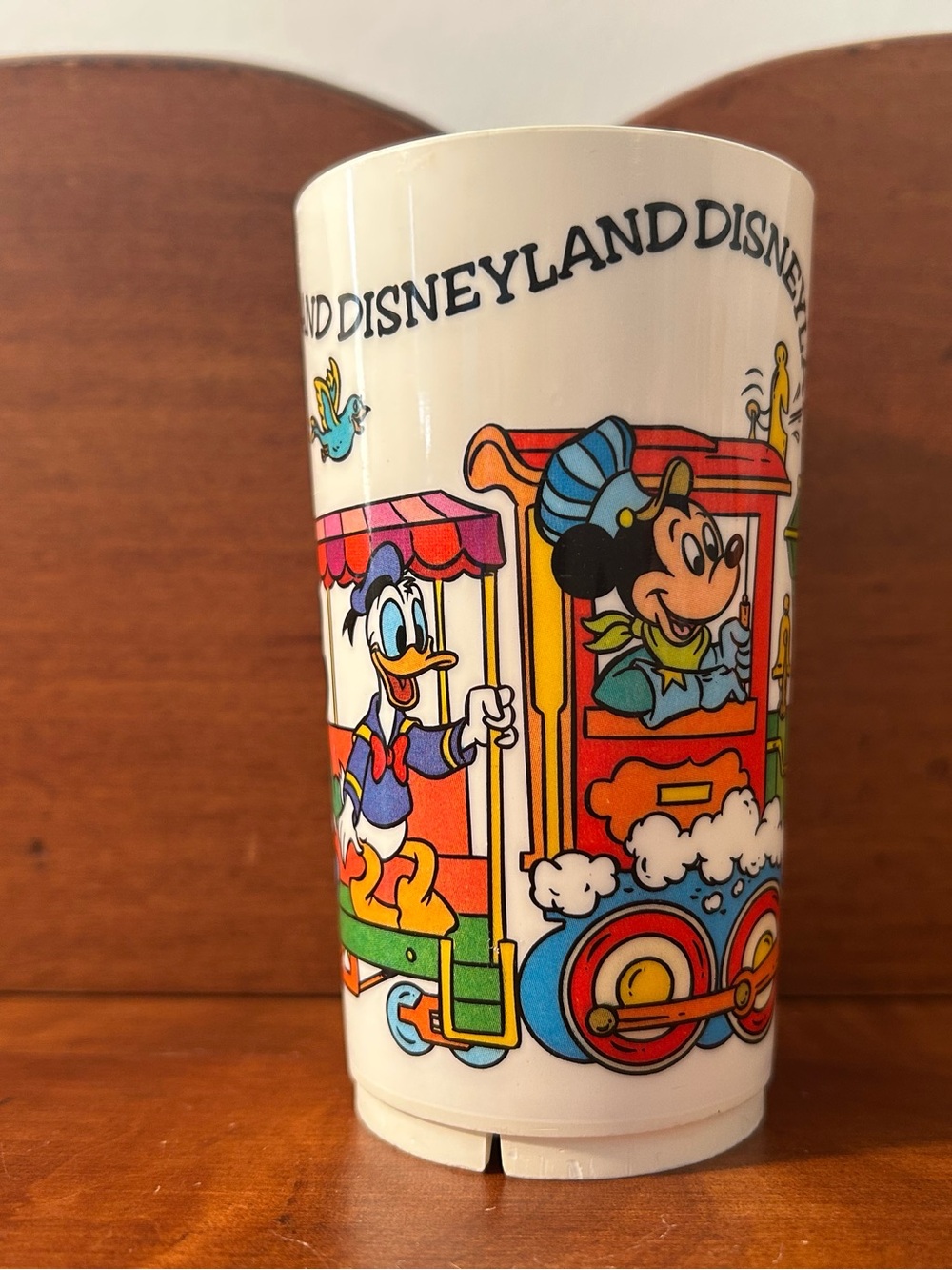 Vintage Deka Plastics Disneyland Cup 4” x 2.25”